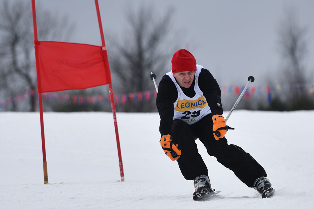 Legnicki slalom gigant na Łysej Górze w Dziwiszowie