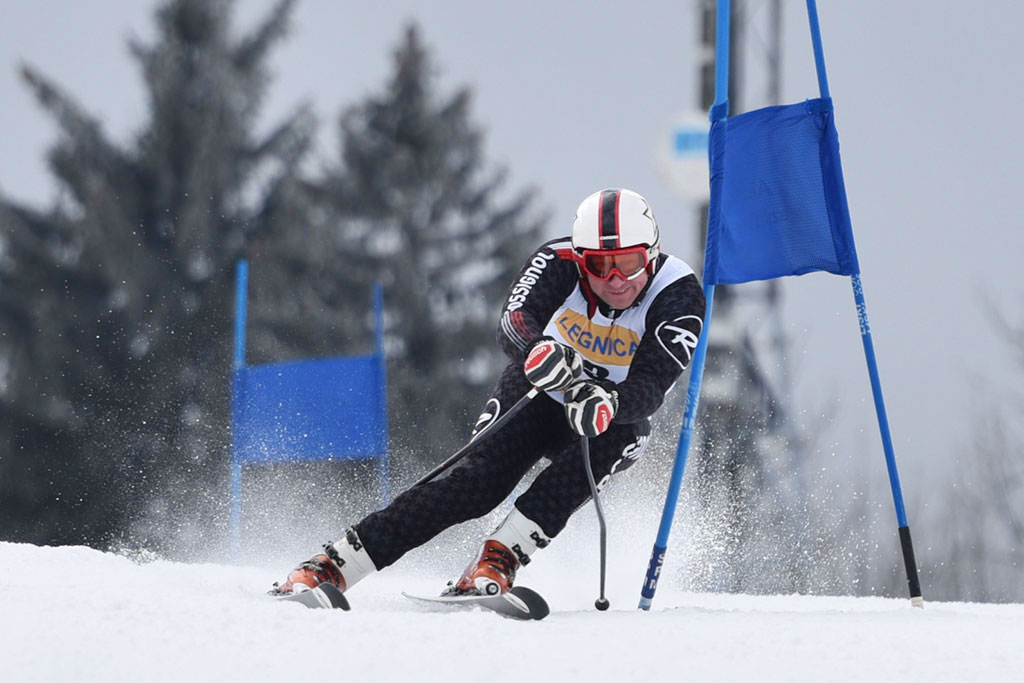 Legnicki slalom gigant na Łysej Górze w Dziwiszowie