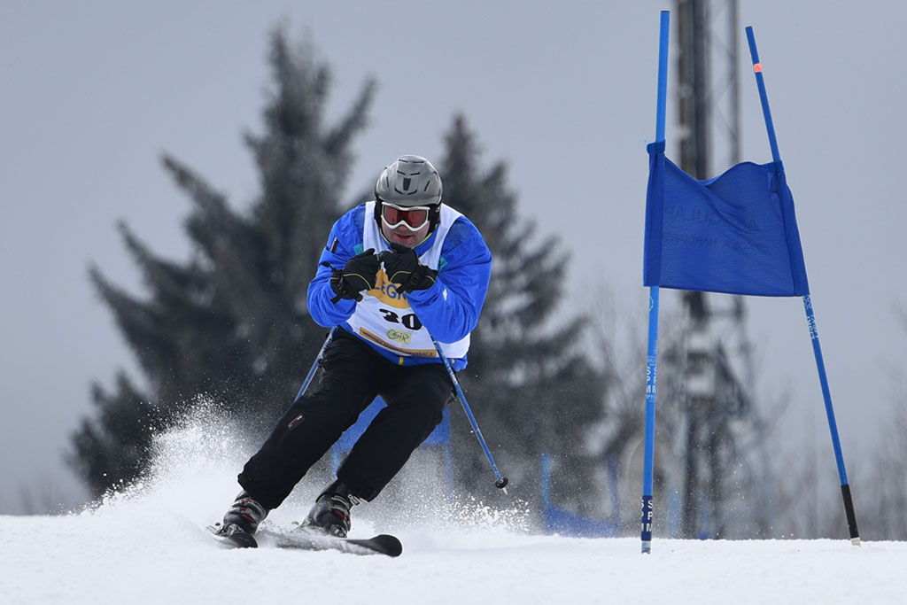 Legnicki slalom gigant na Łysej Górze w Dziwiszowie