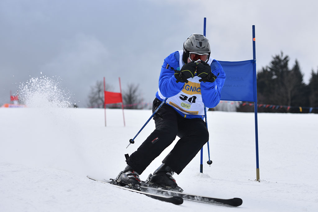 Legnicki slalom gigant na Łysej Górze w Dziwiszowie