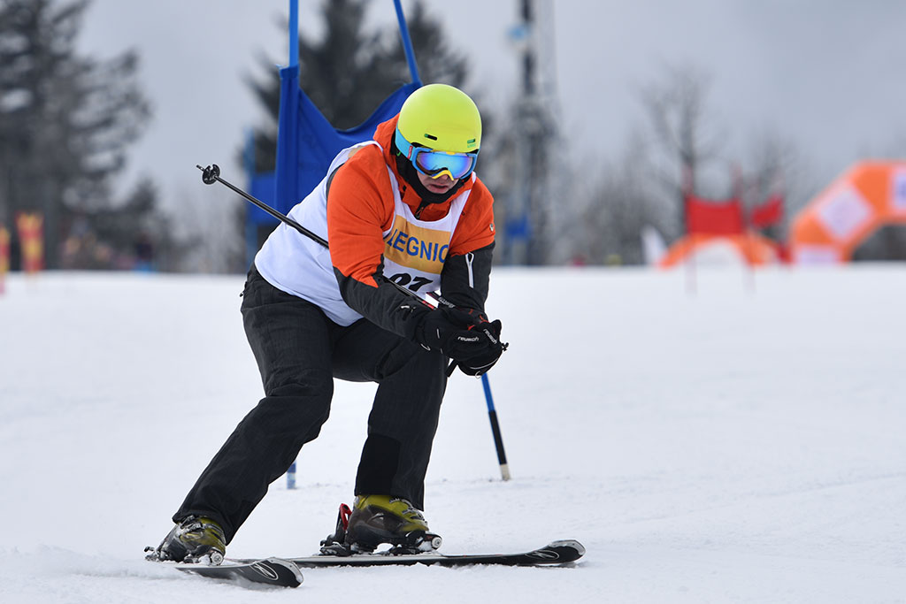 Legnicki slalom gigant na Łysej Górze w Dziwiszowie