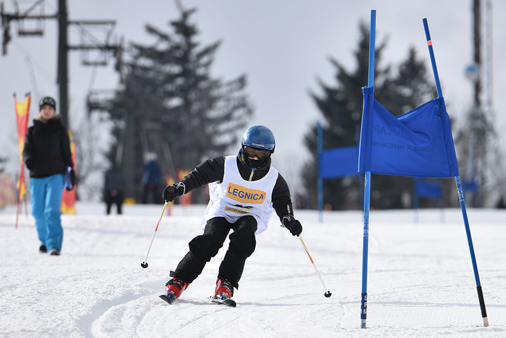 Legnicki slalom gigant na Łysej Górze w Dziwiszowie