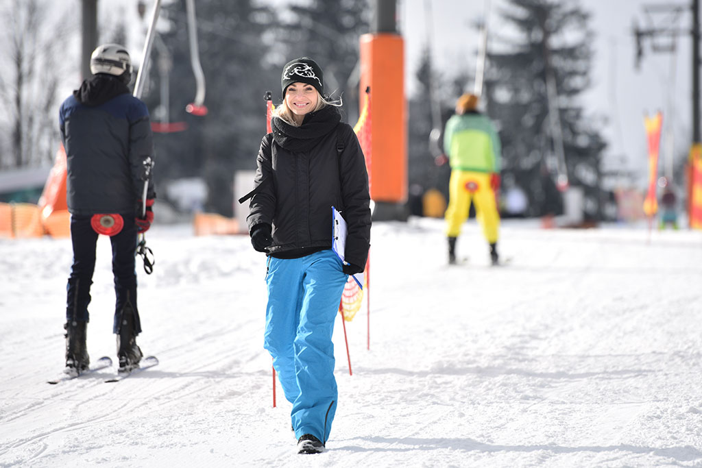 Legnicki slalom gigant na Łysej Górze w Dziwiszowie