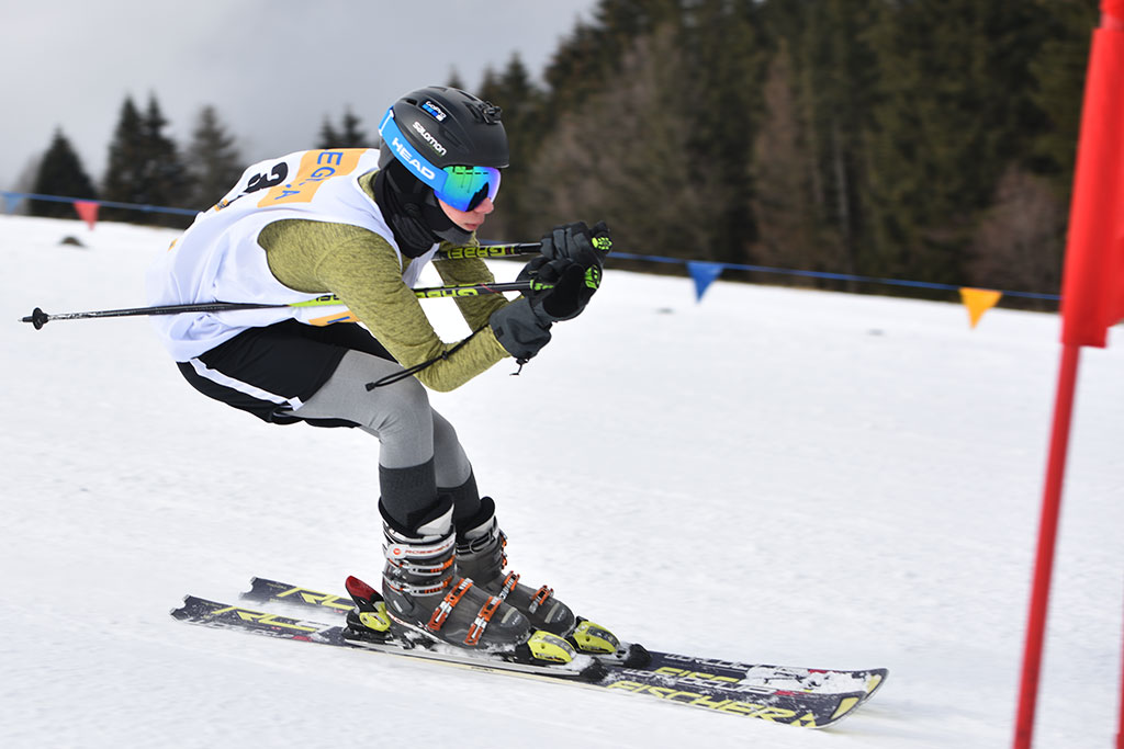 Legnicki slalom gigant na Łysej Górze w Dziwiszowie