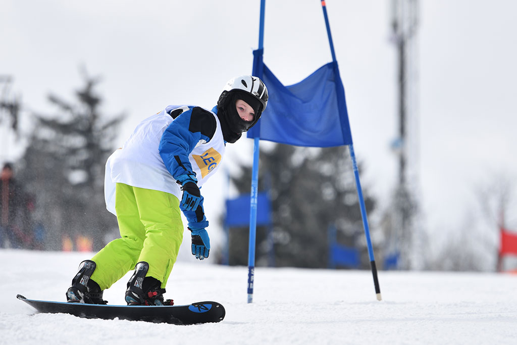 Legnicki slalom gigant na Łysej Górze w Dziwiszowie