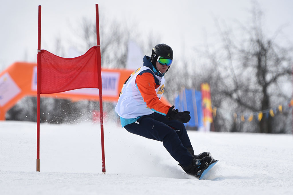 Legnicki slalom gigant na Łysej Górze w Dziwiszowie