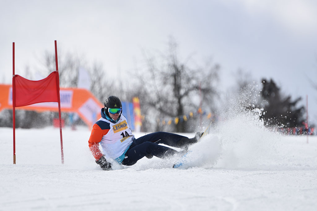 Legnicki slalom gigant na Łysej Górze w Dziwiszowie