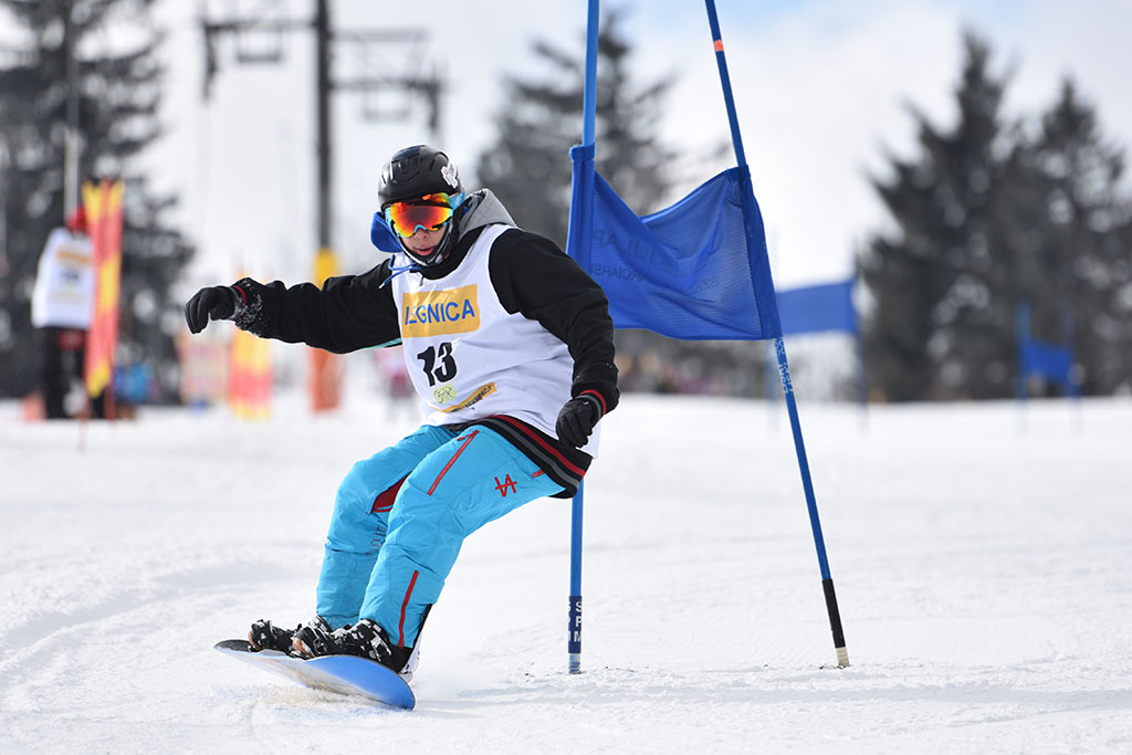 Legnicki slalom gigant na Łysej Górze w Dziwiszowie