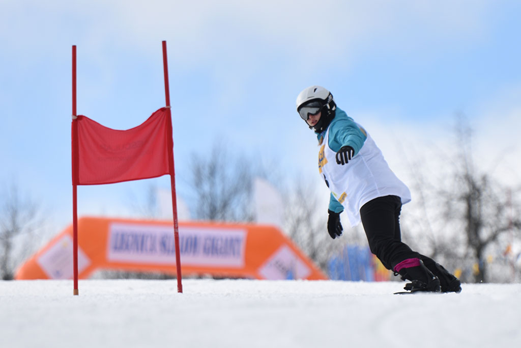 Legnicki slalom gigant na Łysej Górze w Dziwiszowie