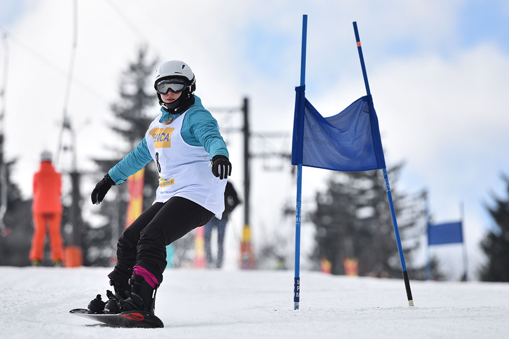 Legnicki slalom gigant na Łysej Górze w Dziwiszowie
