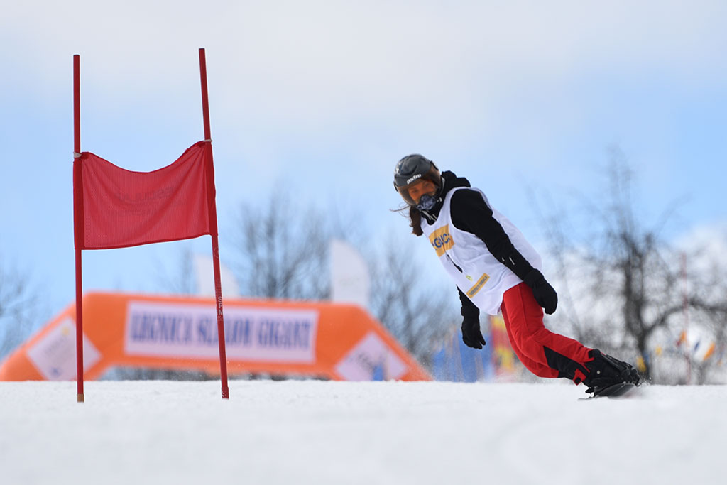 Legnicki slalom gigant na Łysej Górze w Dziwiszowie