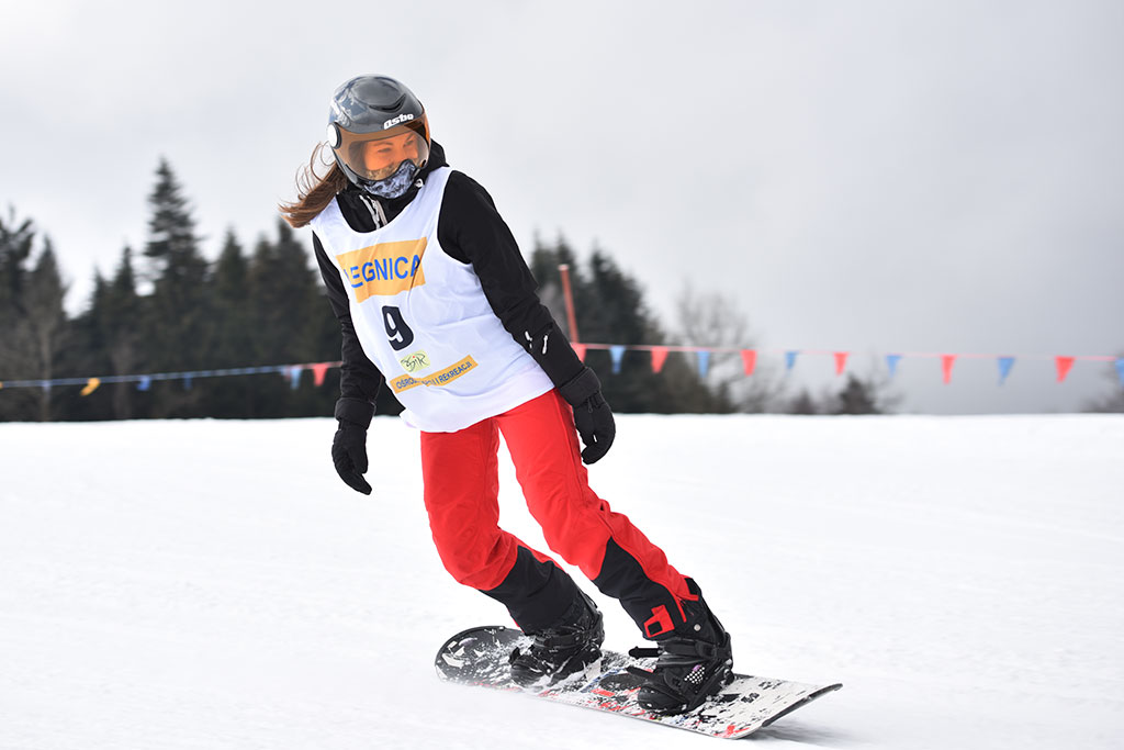 Legnicki slalom gigant na Łysej Górze w Dziwiszowie