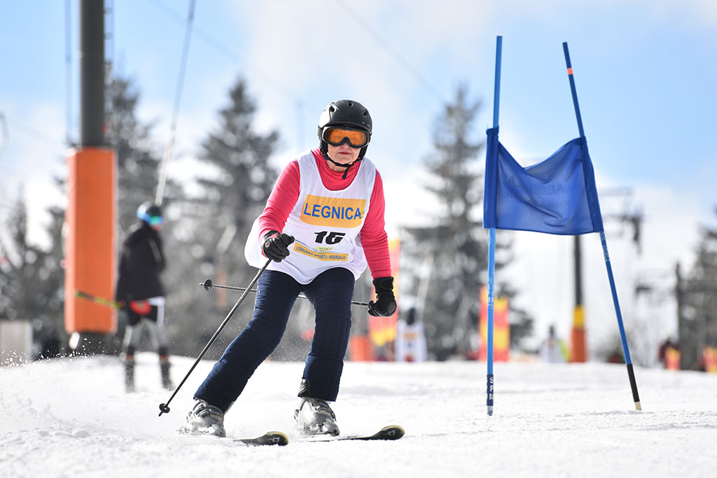 Legnicki slalom gigant na Łysej Górze w Dziwiszowie