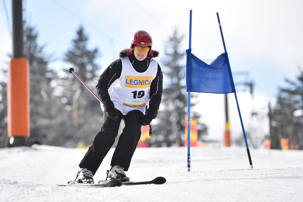 Legnicki slalom gigant na Łysej Górze w Dziwiszowie