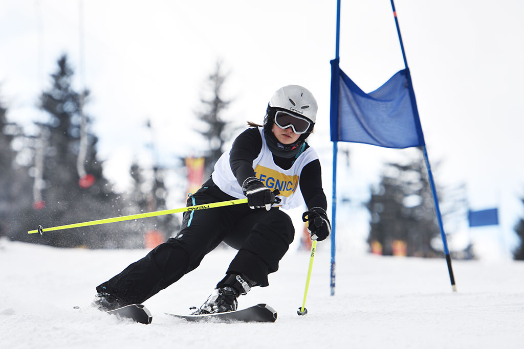 Legnicki slalom gigant na Łysej Górze w Dziwiszowie