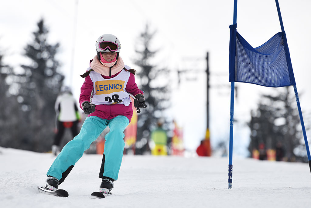 Legnicki slalom gigant na Łysej Górze w Dziwiszowie