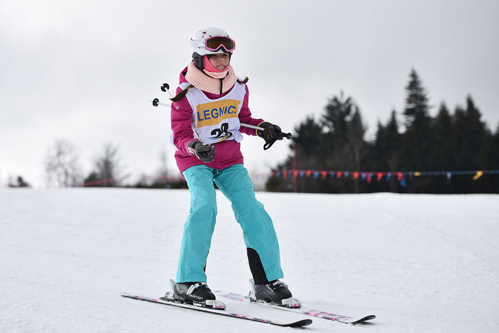 Legnicki slalom gigant na Łysej Górze w Dziwiszowie