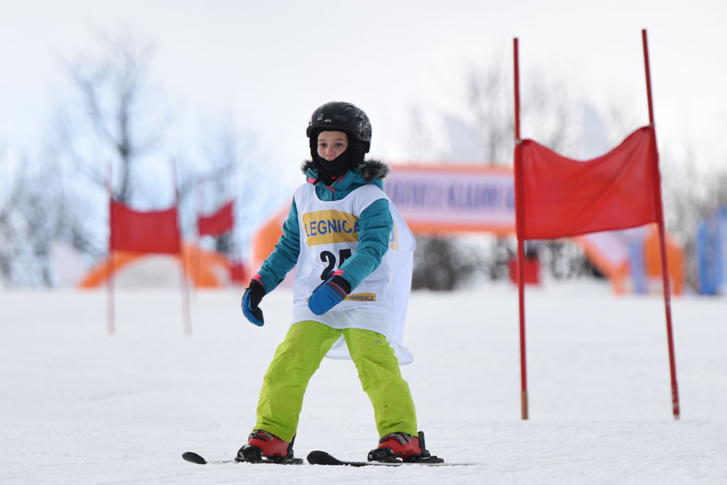 Legnicki slalom gigant na Łysej Górze w Dziwiszowie