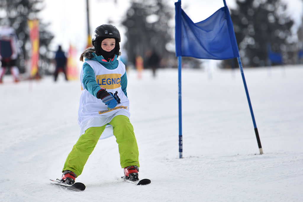 Legnicki slalom gigant na Łysej Górze w Dziwiszowie