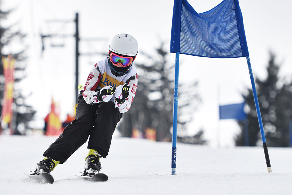 Legnicki slalom gigant na Łysej Górze w Dziwiszowie