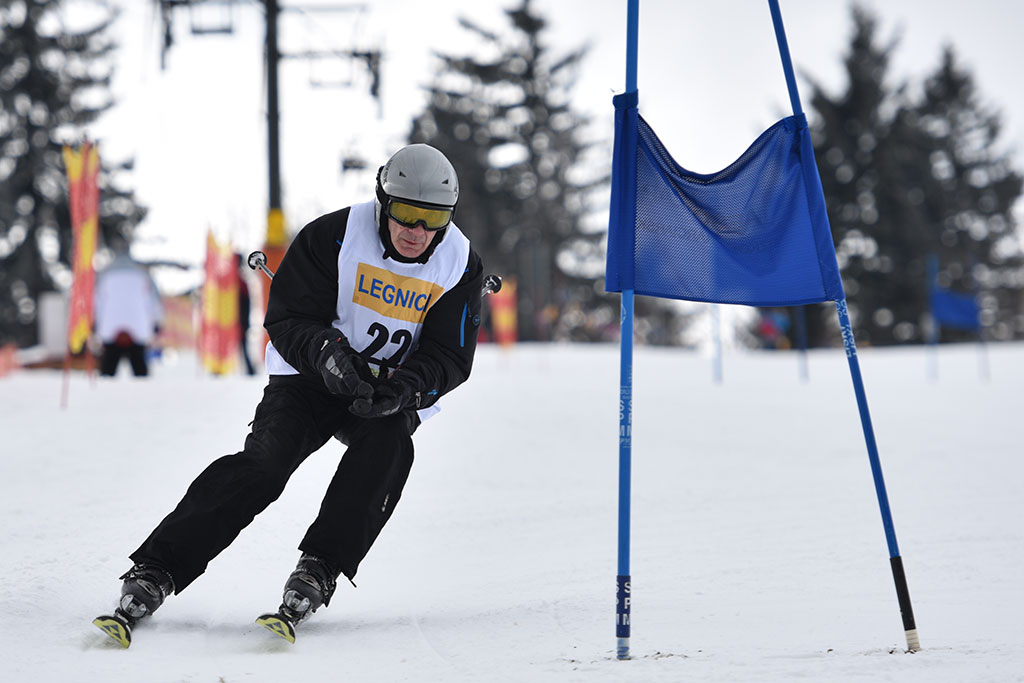 Legnicki slalom gigant na Łysej Górze w Dziwiszowie