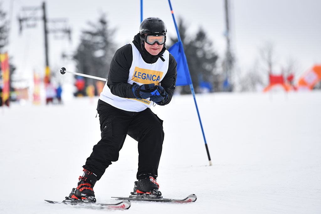 Legnicki slalom gigant na Łysej Górze w Dziwiszowie