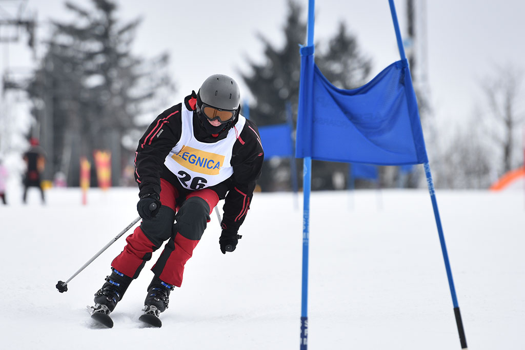 Legnicki slalom gigant na Łysej Górze w Dziwiszowie