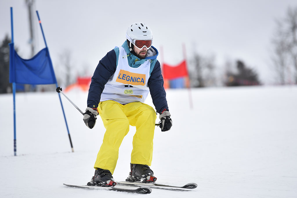 Legnicki slalom gigant na Łysej Górze w Dziwiszowie