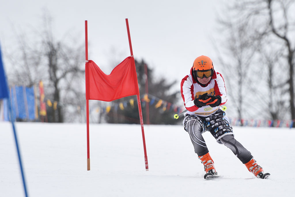 Legnicki slalom gigant na Łysej Górze w Dziwiszowie