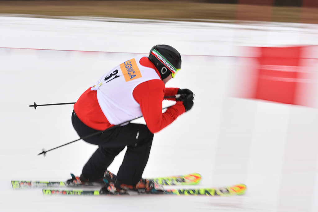 Legnicki slalom gigant na Łysej Górze w Dziwiszowie
