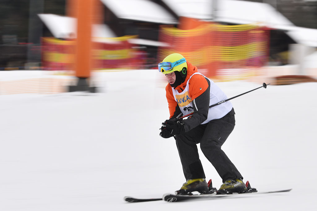 Legnicki slalom gigant na Łysej Górze w Dziwiszowie
