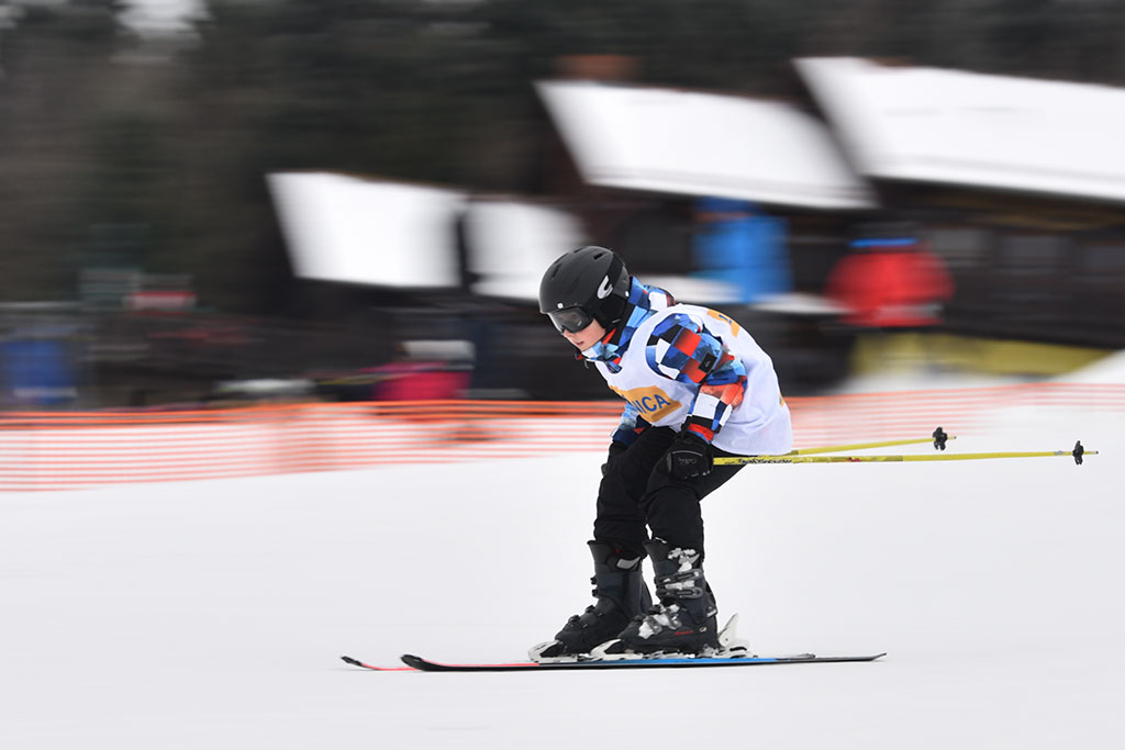 Legnicki slalom gigant na Łysej Górze w Dziwiszowie