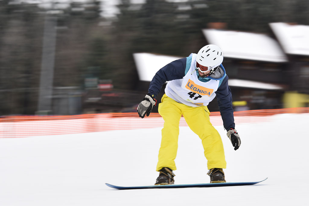 Legnicki slalom gigant na Łysej Górze w Dziwiszowie