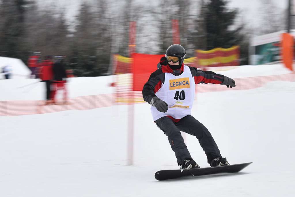 Legnicki slalom gigant na Łysej Górze w Dziwiszowie