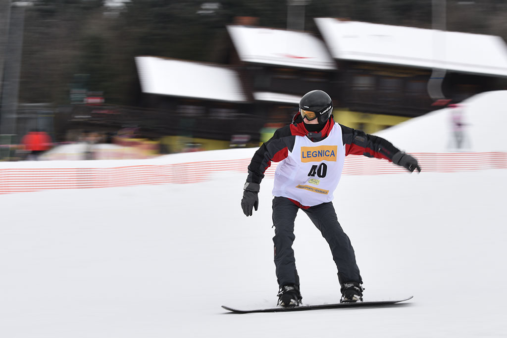 Legnicki slalom gigant na Łysej Górze w Dziwiszowie