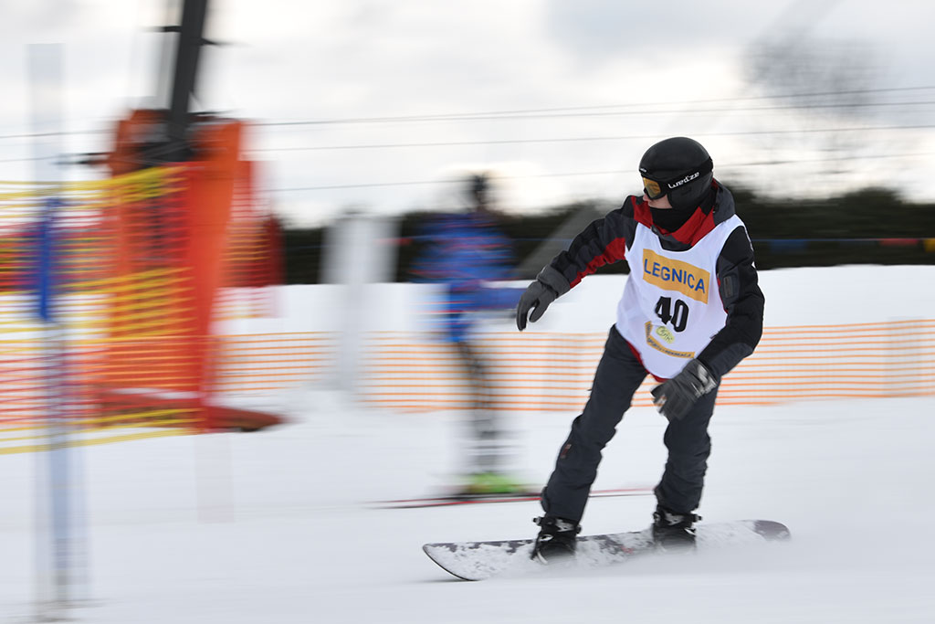 Legnicki slalom gigant na Łysej Górze w Dziwiszowie
