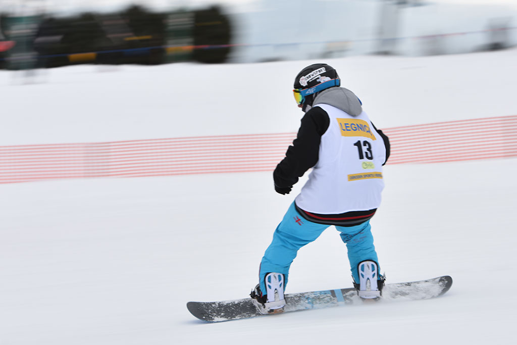 Legnicki slalom gigant na Łysej Górze w Dziwiszowie