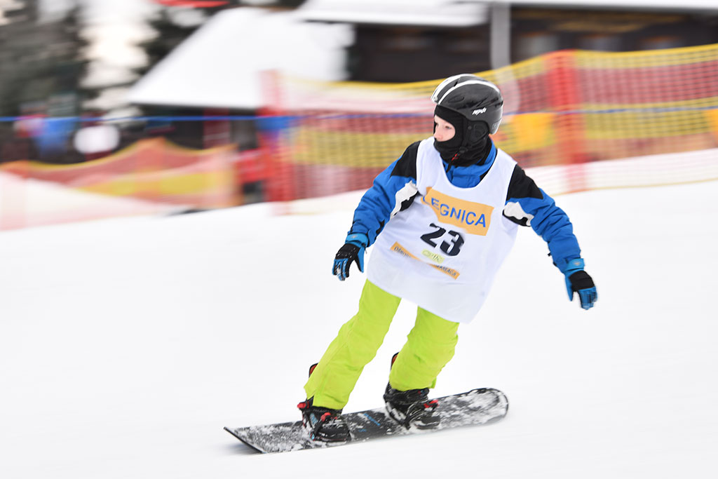 Legnicki slalom gigant na Łysej Górze w Dziwiszowie