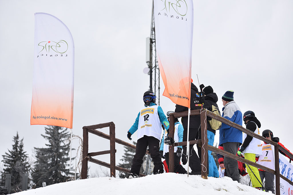 Legnicki slalom gigant na Łysej Górze w Dziwiszowie