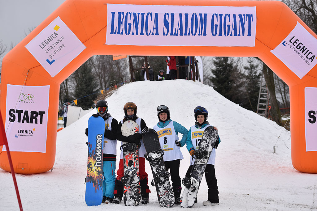 Legnicki slalom gigant na Łysej Górze w Dziwiszowie