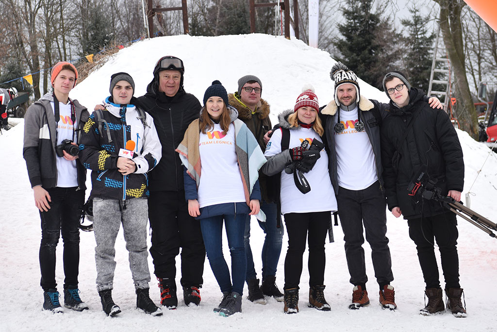 Legnicki slalom gigant na Łysej Górze w Dziwiszowie