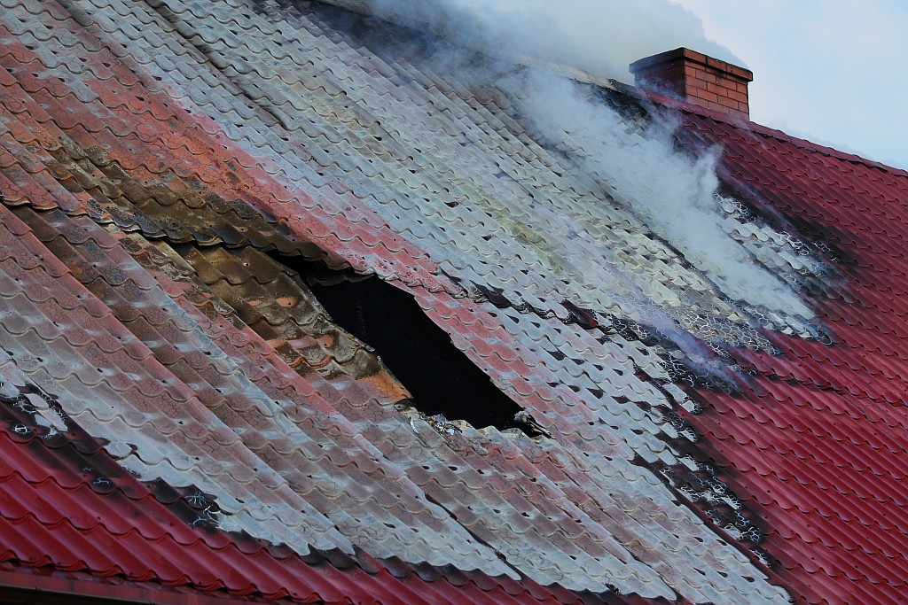 Groźny pożar budynku mieszkalnego w Jakuszowie