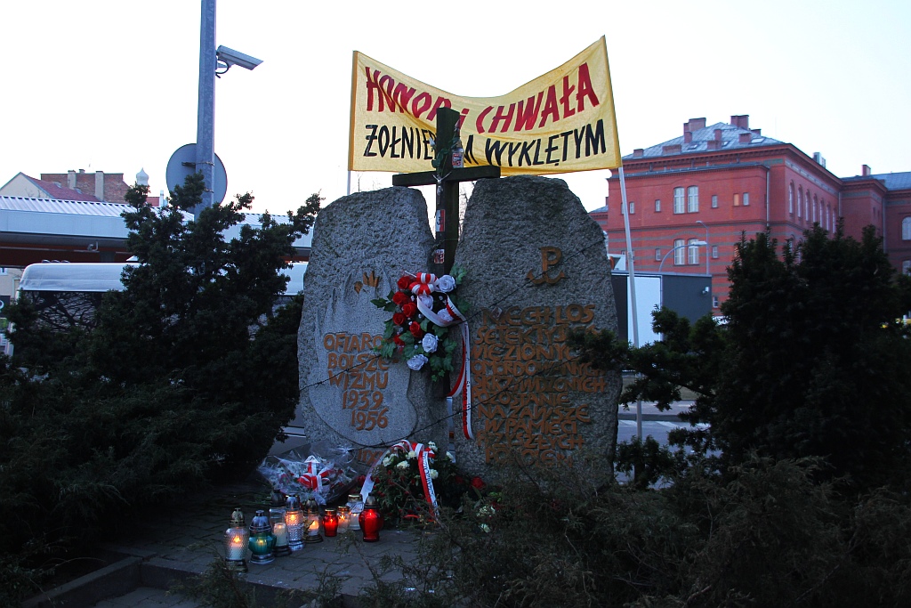 Legnicka prawica pamiętała o hołdzie dla Żołnierzy Wyklętych