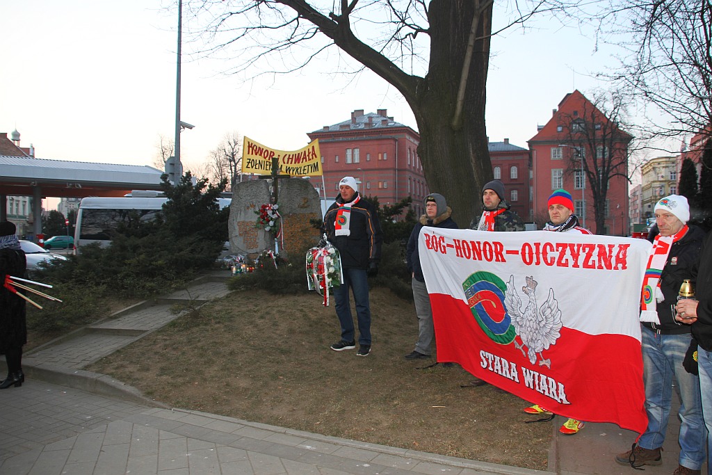 Legnicka prawica pamiętała o hołdzie dla Żołnierzy Wyklętych