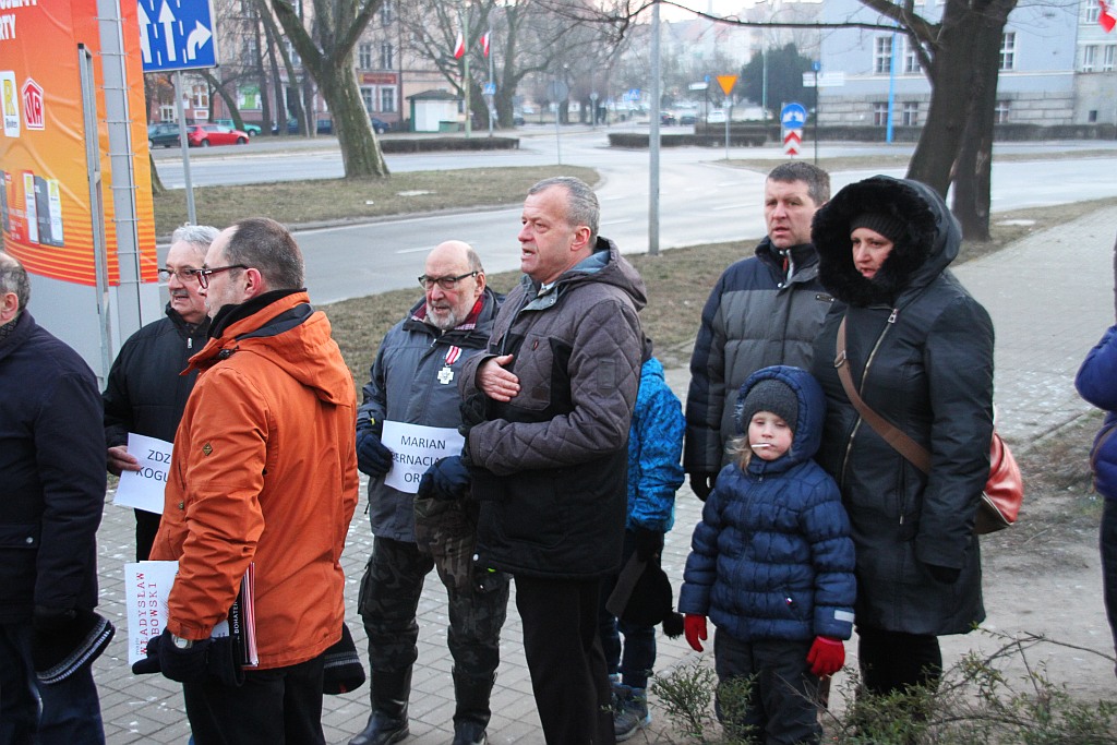 Legnicka prawica pamiętała o hołdzie dla Żołnierzy Wyklętych
