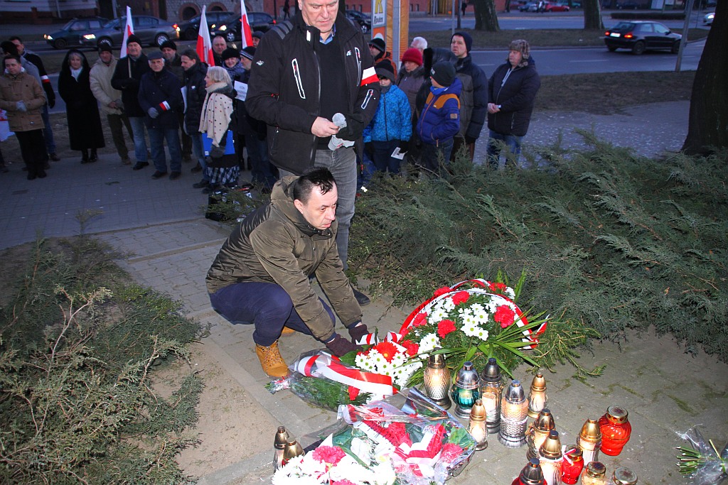 Legnicka prawica pamiętała o hołdzie dla Żołnierzy Wyklętych
