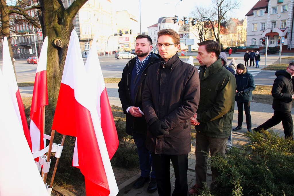 Legnicka prawica pamiętała o hołdzie dla Żołnierzy Wyklętych