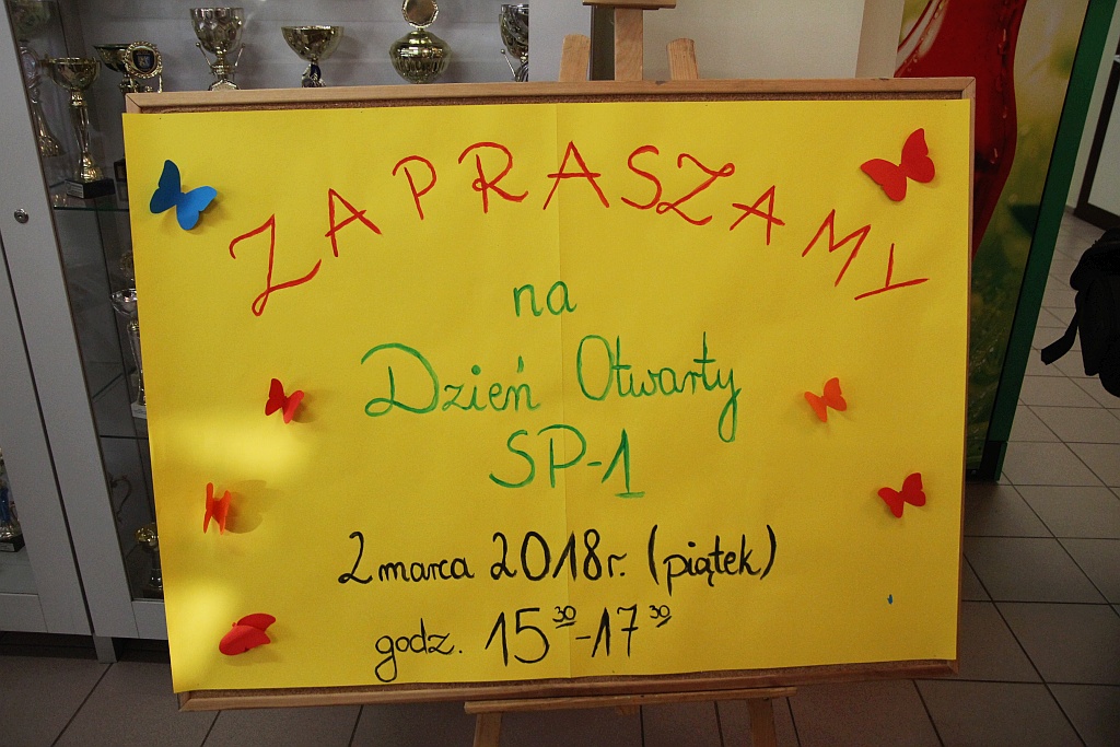 W Szkole Podstawowej nr 1 odbył się dzień otwartych drzwi