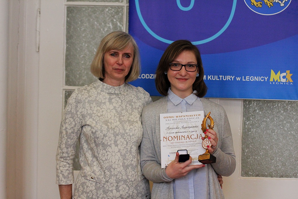 Agnieszka Augustynowicz czyli wspaniała legniczanka  
