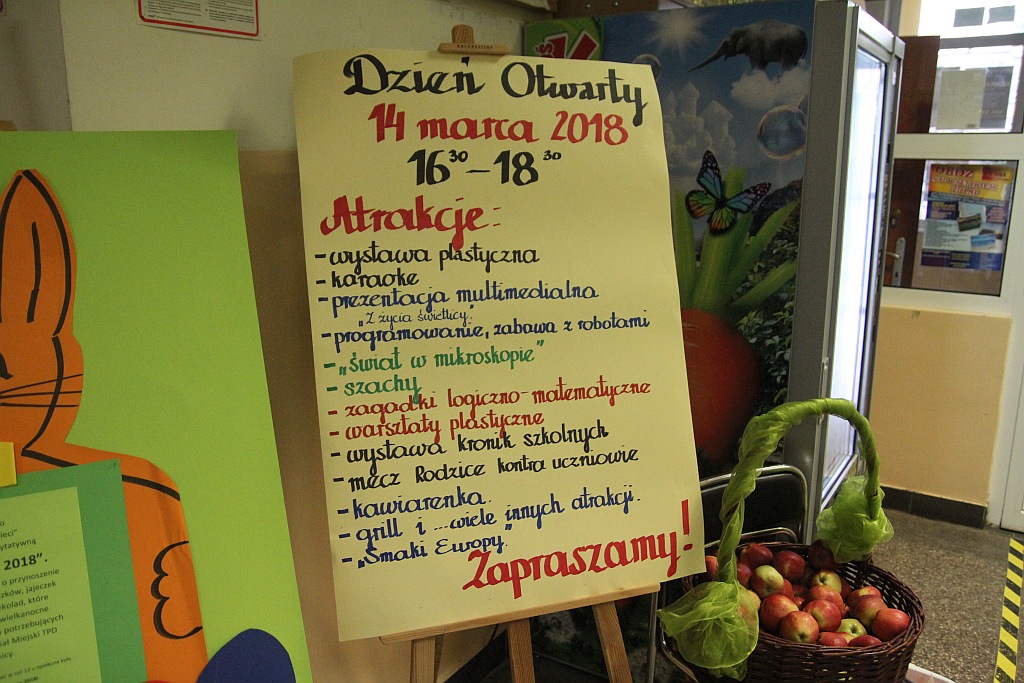 Dzień otwarty w Szkole Podstawowej nr 18 w Legnicy